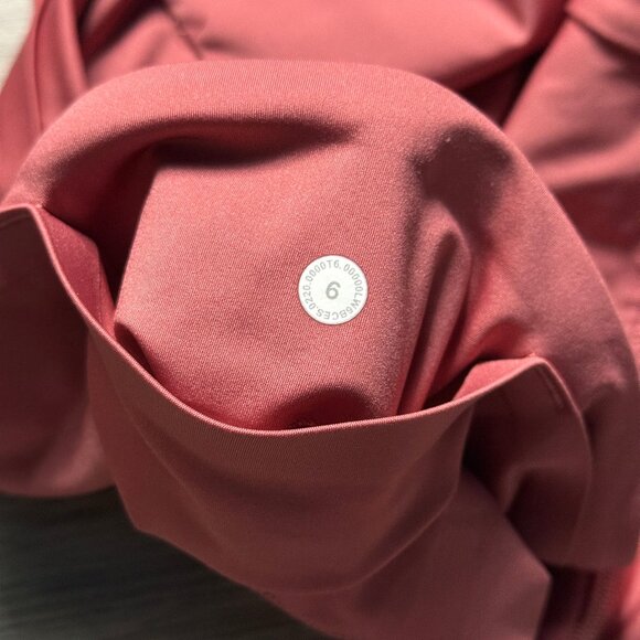 Lululemon Fast and Free High Rise Crop 21" Elite Leggings - Pink - Picture 8 of 11